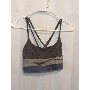 Aero Aeropostale Women's Size Medium Colorblock Strappy Sports Bra